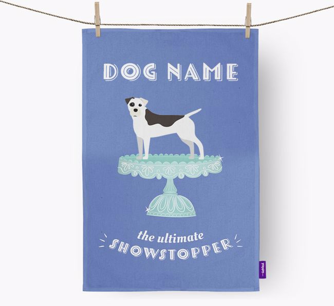 'The Ultimate Showstopper' - Personalised {breedFullName} Tea Towel